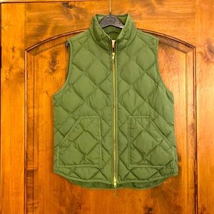 J Crew quilted vest